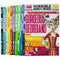 Horrible Histories Savage 10 Book Collection Set (Awful Egyptians, Rotten Romans, Vicious Vikings, Measly Middle Ages, Terrifying Tudors, Vile Victorians, Frightful First World War & More)