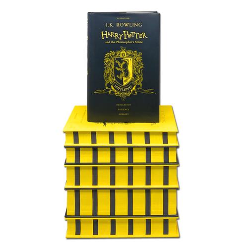 Harry Potter House Hufflepuff Edition Series 6 Books Collection Set By J.K. Rowling