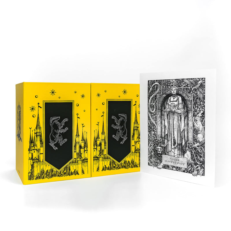 Harry Potter: Hufflepuff House Editions Hardback Box Set by J.K. Rowling