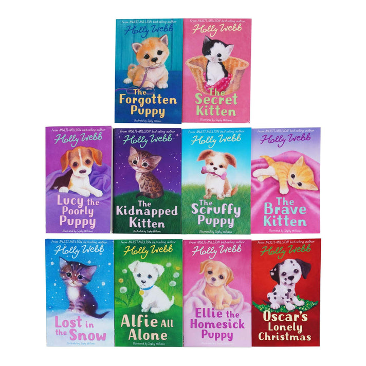 Holly Webb's Animal Stories Series 3: 10 Books (Titles 21-30)