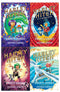 Harley Hitch 4 Books Collection Set by Vashti Hardy (The Iron Forest, The Missing Moon, The Fossil Mystery, Takes Flight)