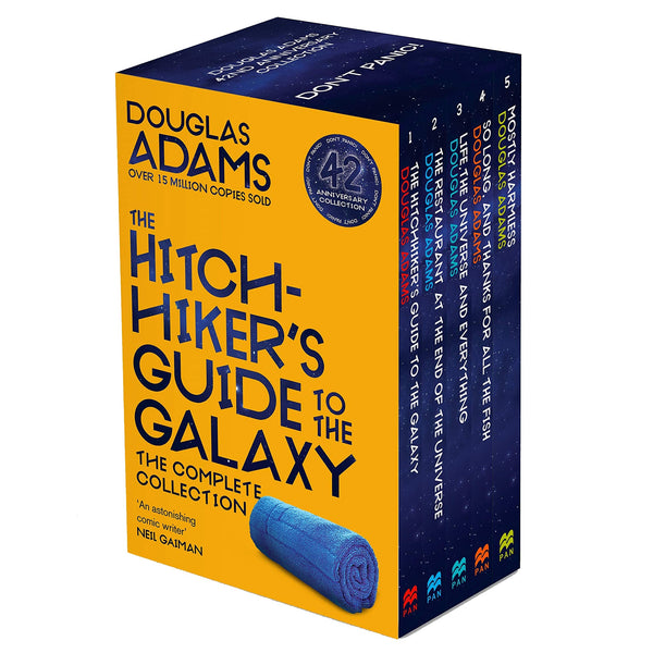 The Complete Hitchhiker's Guide to the Galaxy Boxset by Douglas Adams (New Cover)