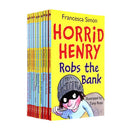 Horrid Henry's Totally Terrible Collection: 10-Book Box Set featuring 32 Utterly Wicked Stories and 2 Totally Brilliant Joke Books by Francesca Simon.