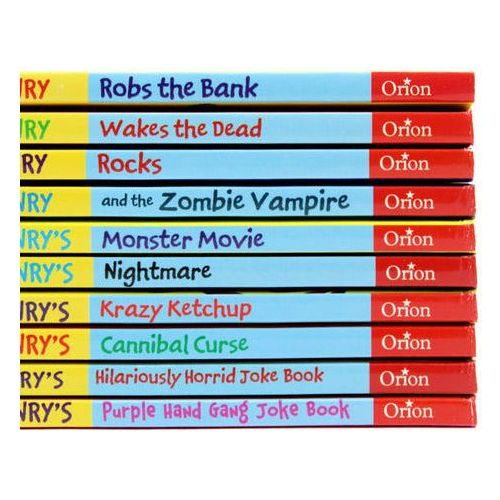 Horrid Henry's Totally Terrible Collection: 10-Book Box Set featuring 32 Utterly Wicked Stories and 2 Totally Brilliant Joke Books by Francesca Simon.