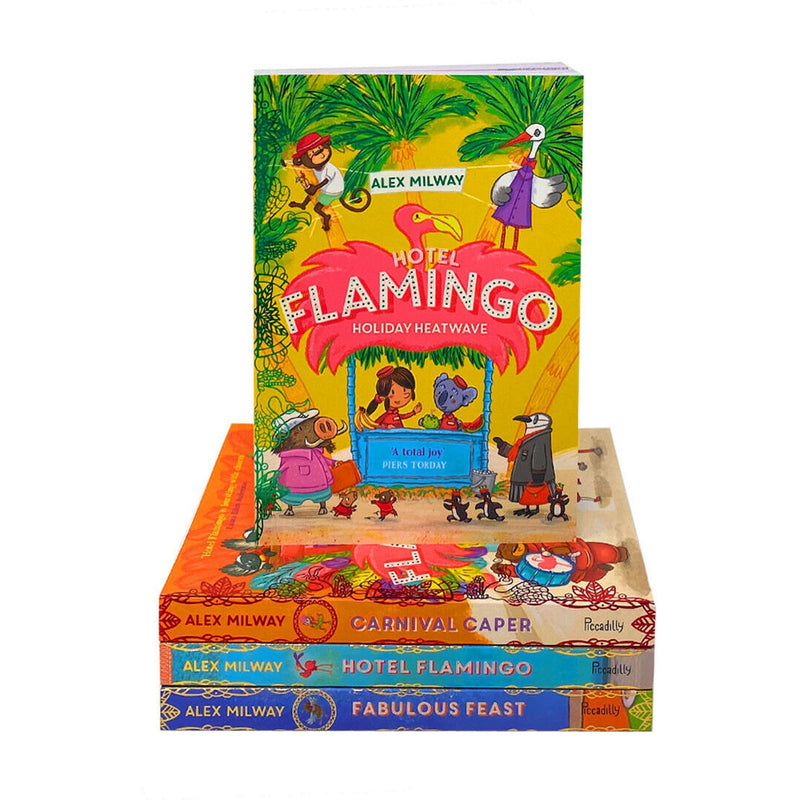 Hotel Flamingo 4 Books Collection Set by Alex Milway - Fabulous Feast