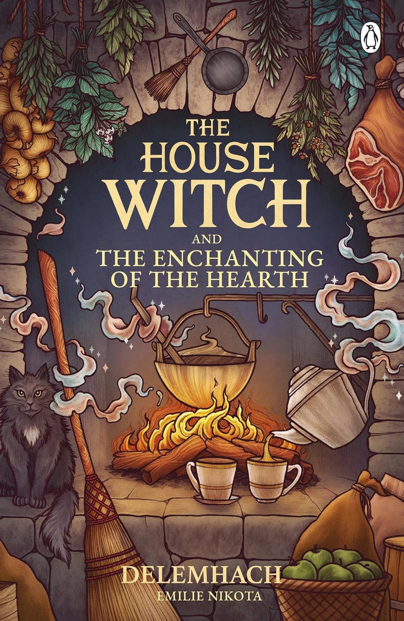 The House Witch Series 4 Books Collection Set by Emilie Nikota (Enchanting of the Hearth, Charming of Austice, When the Cat Spells War, Princess of Potential)