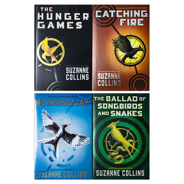 HARDBACK Hunger Games Series 4 Books Collection Set By Suzanne Collins