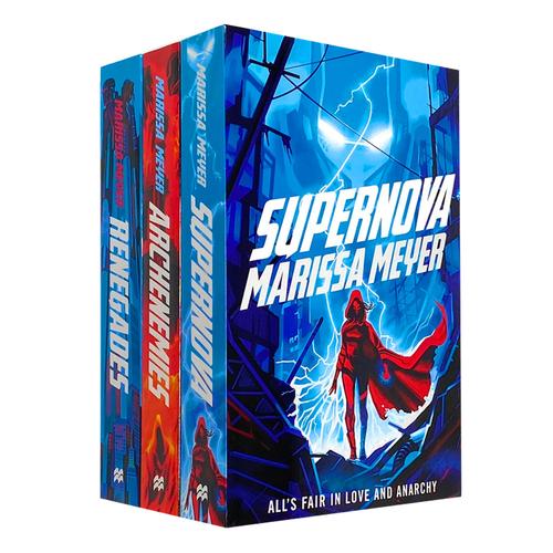 Renegades Series by Marissa Meyer – 3 Books Collection (Renegades, Archenemies, Supernova)