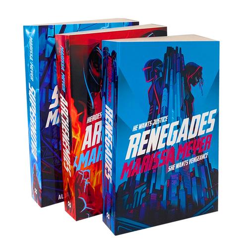 Renegades Series by Marissa Meyer – 3 Books Collection (Renegades, Archenemies, Supernova)