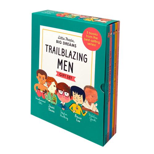 Little People, Big Dreams – Trailblazing Men Collection 5 Books Set