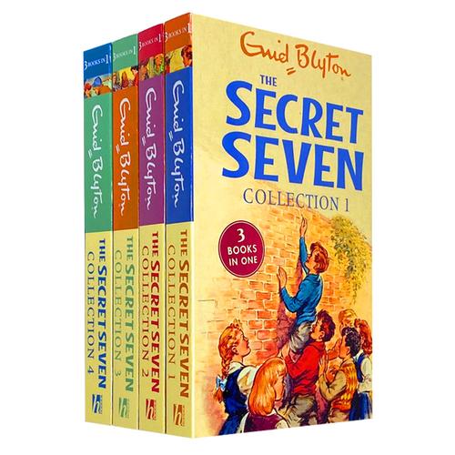 Enid Blyton The Secret Seven – 4 Books Collection (12 Stories)