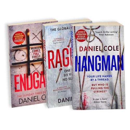 Daniel Cole 3-Book Collection (Ragdoll, Hangman, Endgame)