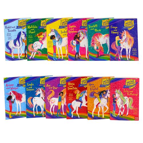 Unicorn Academy 12 Books Collection Set by Julie Sykes - Where Magic Happens