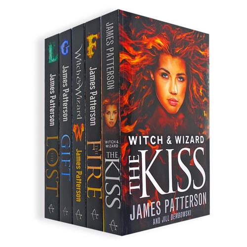 James Patterson: Witch & Wizard Series (5-Book Collection: The Gift, The Fire, The Kiss, The Lost, Witch & Wizard)