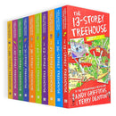 Andy Griffiths: The Treehouse Collection – 10 Books Set (130-Storey, 117-Storey, 104-Storey)