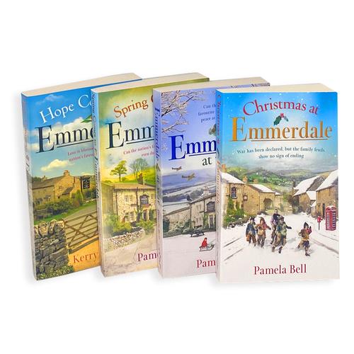 Pamela & Kerry Bell: Emmerdale Book Series (4-Book Collection: Hope Comes To, At War, Christmas At, Spring Comes To)