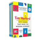 Tim Harford 2-Book Collection: Fifty Things That Made the Modern Economy, The Undercover Economist