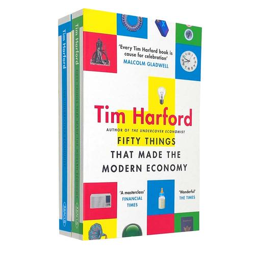 Tim Harford 2-Book Collection: Fifty Things That Made the Modern Economy, The Undercover Economist