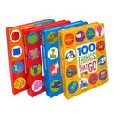 First 100 Board Book Box Set (4 Books): First 100 Words, Numbers, Colors, Shapes, and First 100 Animals