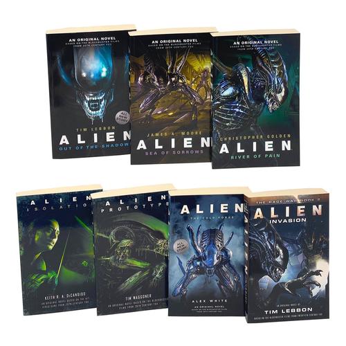 Alien Series: 7 Books Collection Set (Out of the Shadows, Sea of Sorrows, River of Pain, Invasion, Cold Forge, Prototype & Isolation)