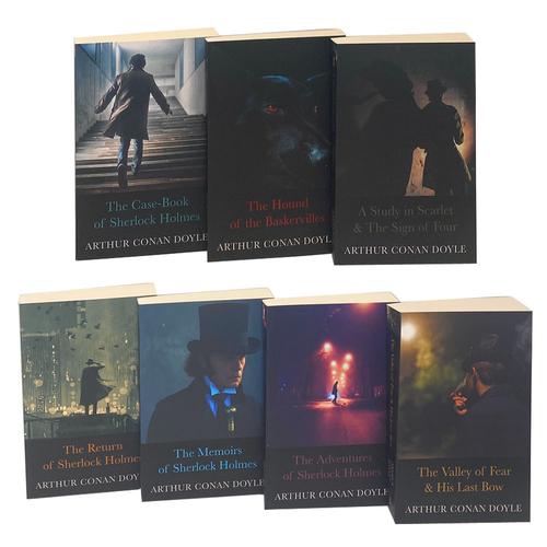 Sherlock Holmes Series Complete Collection 7 Books Set by Arthur Conan Doyle