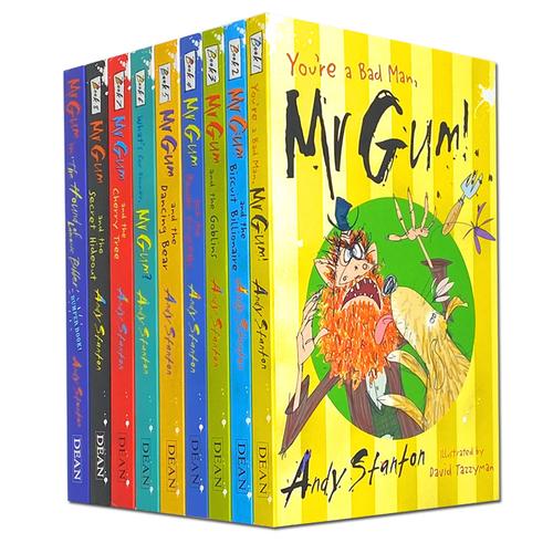 Mr. Gum Humour Collection: 9 Books Set by Andy Stanton (Including Biscuit Billionaire)