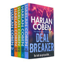 Harlan Coben: Myron Bolitar - 5-Book Collection Set (Includes Deal Breaker, Drop Shot, Fade Away, Back Spin, and more)