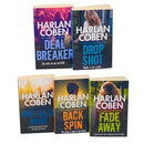 Harlan Coben: Myron Bolitar - 5-Book Collection Set (Includes Deal Breaker, Drop Shot, Fade Away, Back Spin, and more)