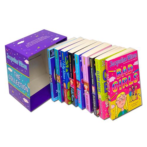 Jacqueline Wilson: 9-Book Collection Featuring Bad Girls, Clean Break, Dustbin Baby, and My Sister Jodie