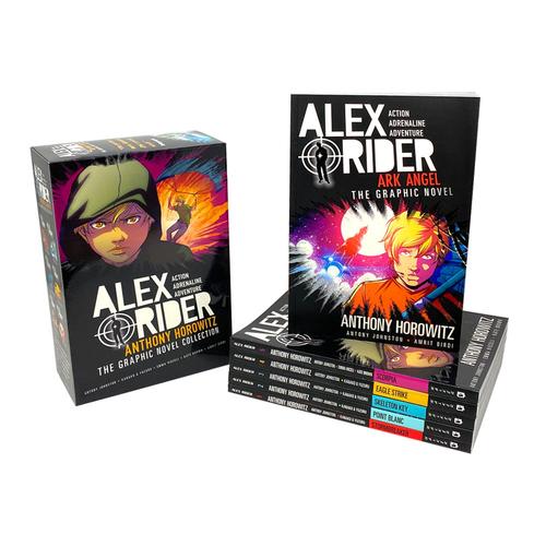 Alex Rider Graphic Novels Collection (6 Books) by Anthony Horowitz