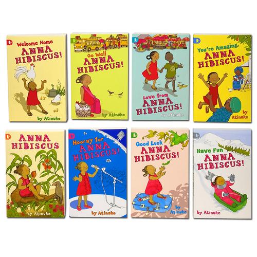 Anna Hibiscus Series: 8-Book Collection Set by Atinuke (Anna Hibiscus, Hooray for Anna Hibiscus, Welcome Home, and more)