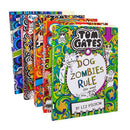 Liz Pichon: Tom Gates Series – 5 Books Collection Set (Epic Adventure, What Monster?, Dog Zombies Rule, Family Friends and Furry Creatures, and more)