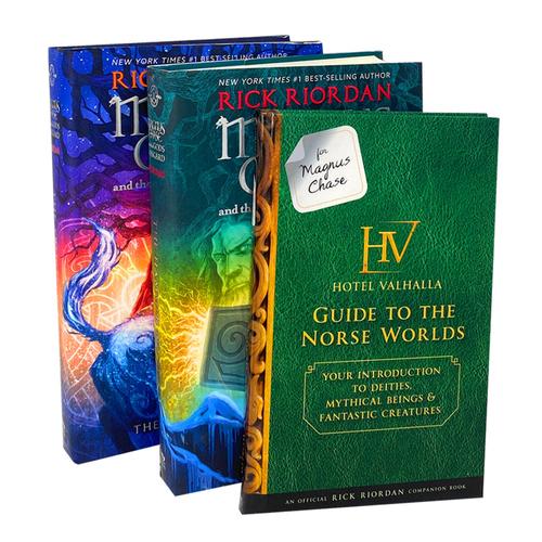 Magnus Chase Deluxe Collection – 3 Books Set by Rick Riordan (Norse Mythology Series)