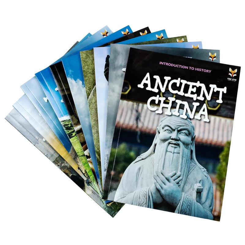 Introduction to History for Beginners (Series 1) 10 Book Collection set: (Ancient China, Ancient Greek, Industrial Revolution, Celts, ... ... ... Strange Places, The Victorians, Vikings)