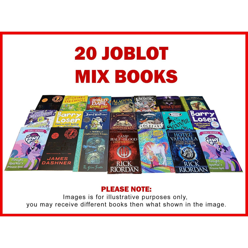 Wholesale Joblot: 20 New Fiction Books Collection