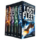 Jack Campbell: Lost Fleet - Beyond the Frontier Series (5-Book Collection: Invincible, Guardian, Leviathan, Dreadnaught, Steadfast)