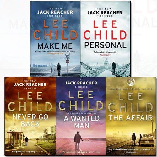 Jack Reacher Series (16-20): 5 Books Collection Set by Lee Child