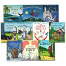 Julia Donaldson Picture Book Collection: 10 Books Set (Includes: The Gruffalo, The Gruffalo Child, Cave Baby...)