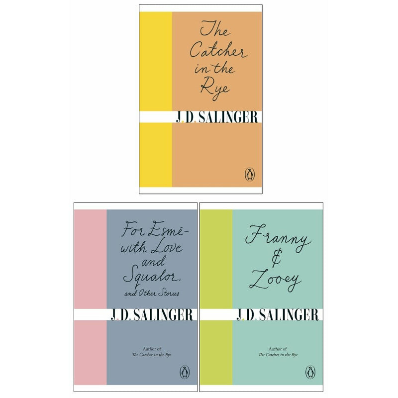 J.D. Salinger: 3-Book Collection (Franny & Zooey, For Esme with Love and Squalor, The Catcher in the Rye)