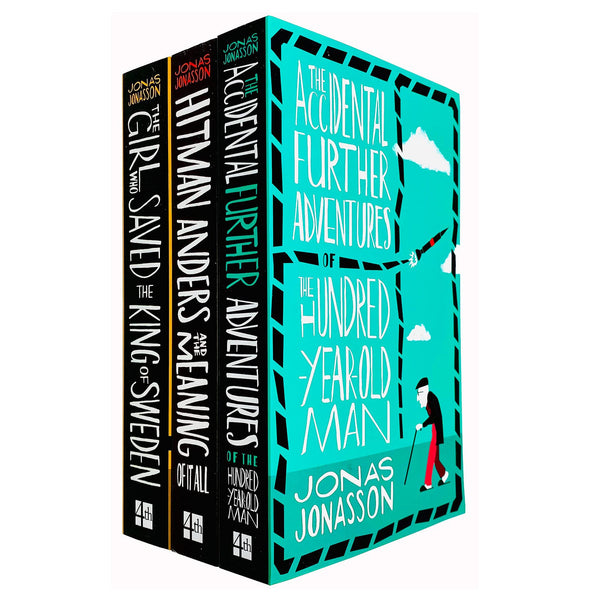 Jonas Jonasson: 3-Book Collection (Includes Accidental Further Adventures, Hitman Anders, and The Girl Who Saved the King)