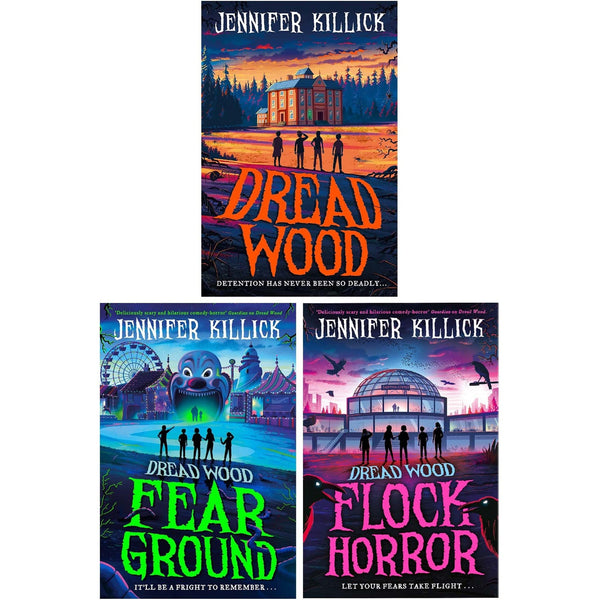 Jennifer Killick 3-Book Collection (Fear Ground, Dread Wood, Flock Horror)