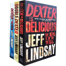 Jeff Lindsay’s Dexter Series Collection - 3 Books Set (Double Dexter, Dexter Is Delicious, Dexter by Design)