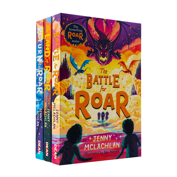 The Land of Roar Series: 3-Book Collection by Jenny McLachlan (Land of Roar, Return to Roar, Battle for Roar)