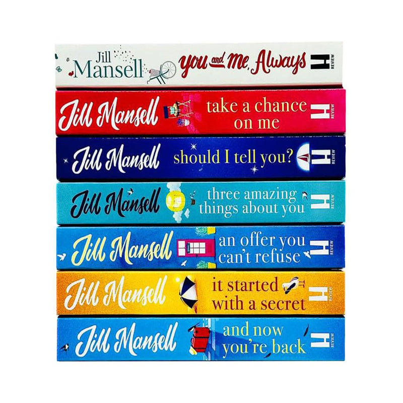 Jill Mansell Collection – 7 Books Set (You and Me Always, Take a Chance on Me, and More)