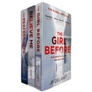 JP Delaney Collection – 3 Books Set (Believe Me, The Girl Before, The Perfect Wife)