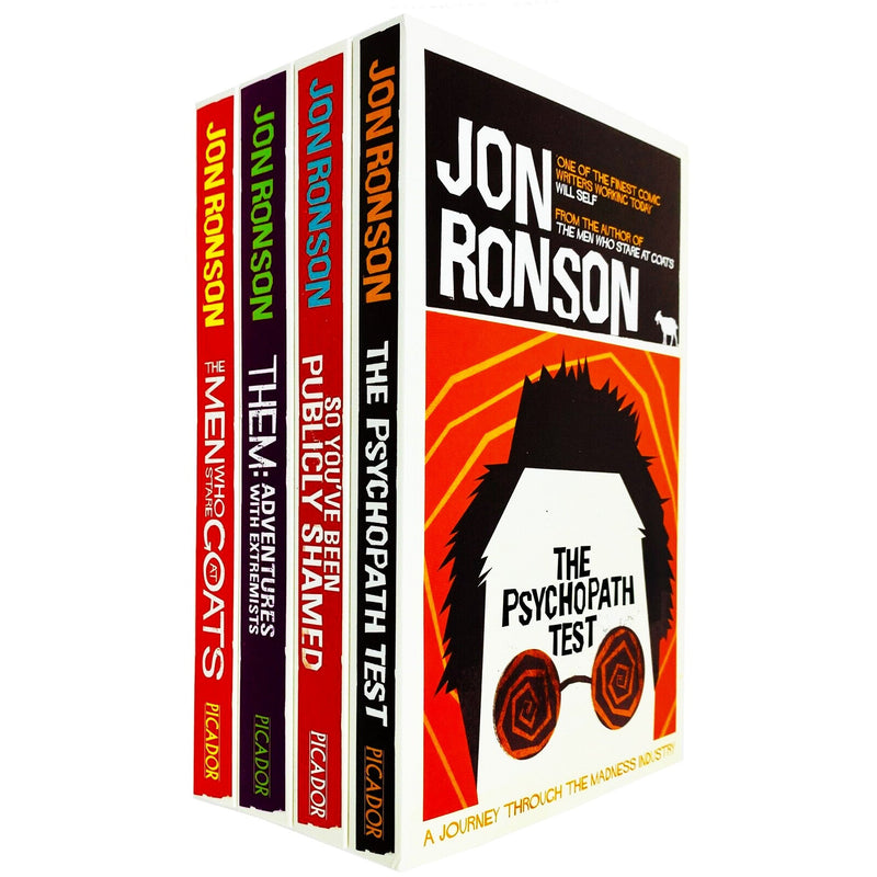 Jon Ronson Collection – 4 Books Set