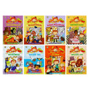 Zak Zoo Series 8 Books Collection Set by Justine Smith (Zak Zoo And The School Hullabaloo, Seaside SOS, Peculiar Parcel, Unusual Yak, Hectic House, Baffled Burglar, TV Crew, The Birthday)