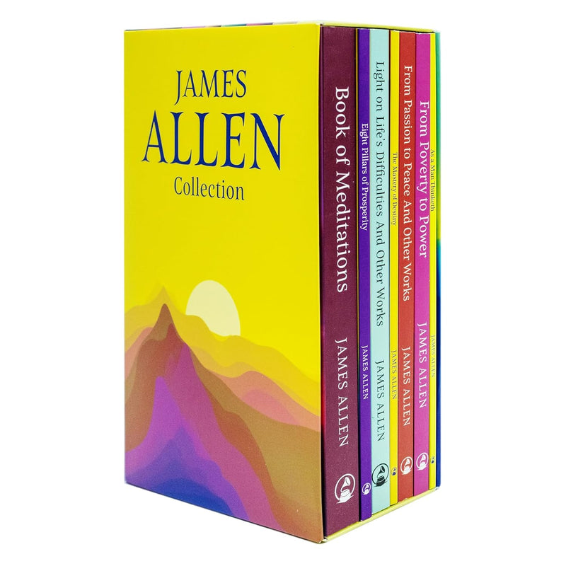 James Allen 7 Self-improvement and Spiritual Growth Book Set Collection: As a Man Thinketh, The Mastery of Destiny, Eight Pillars of Prosperity, Book of Meditations &amp; Others (James Allen Series)