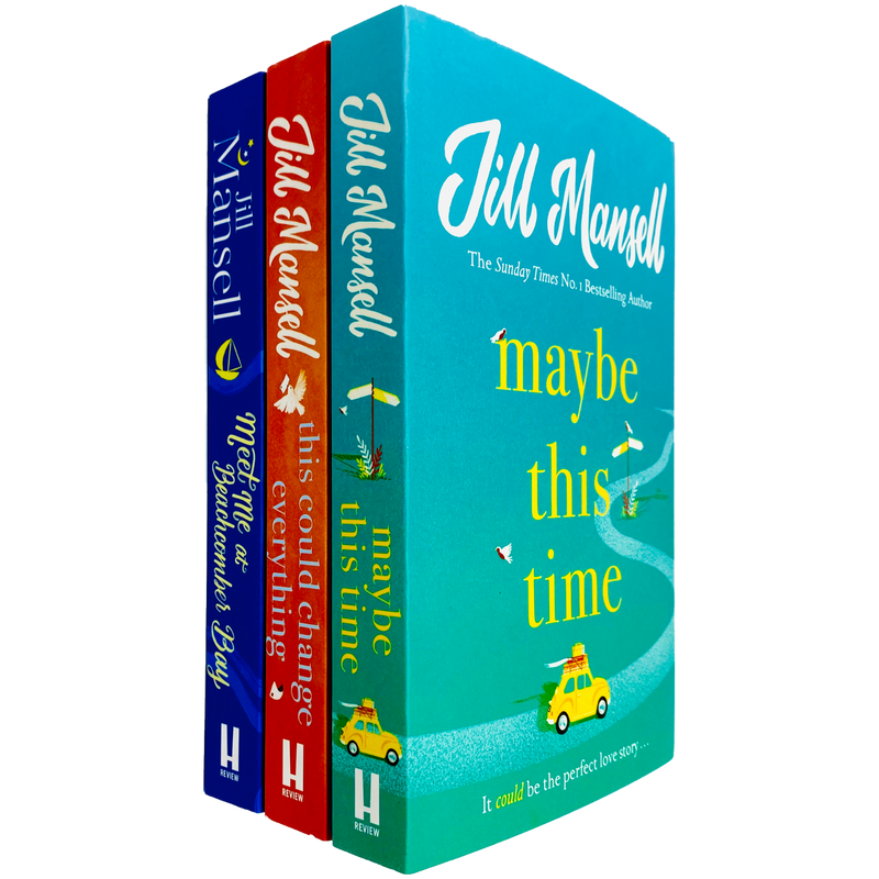 Jill Mansell Collection – 3 Books Set (This Could Change Everything, Maybe This Time, Meet Me at Beachcomber Bay)