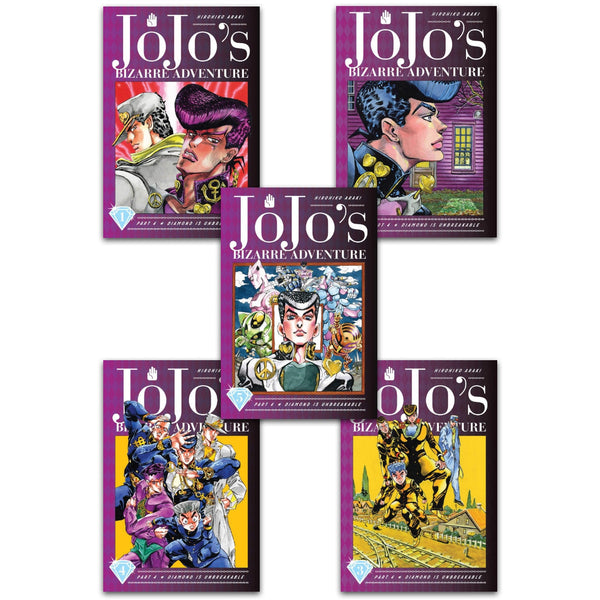 Jojo's Bizarre Adventure Part 4 – Diamond is Unbreakable (Volumes 1-5 Collection)